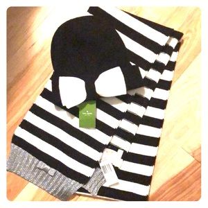 Kate Spade ♠️ hat & scarf set